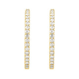 Inside-Outside Hoop Earrings