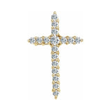 Accented Cross Pendant