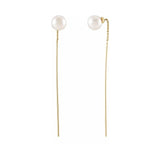 Pearl Threader Earrings