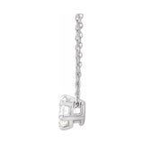 Solitaire Necklace or Slide Pendant