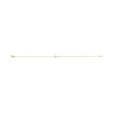 Sideways Cross Bracelet