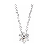 Solitaire Necklace or Slide Pendant