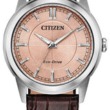 Citizen Silver Tone Stainless Steel Eco Drive Watch