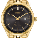 Citizen Gold Tone Stainless Steel Eco Drive Watch