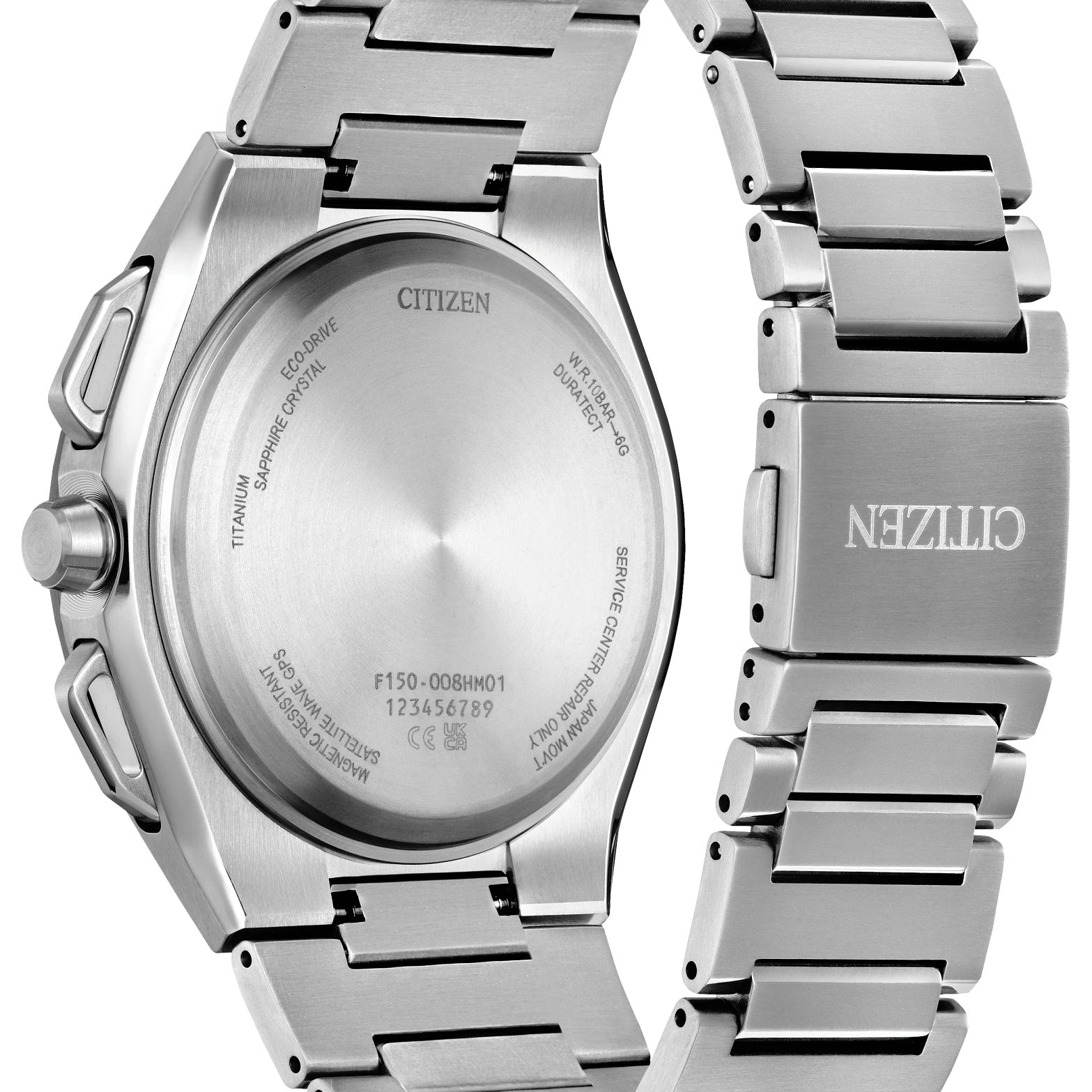 Citizen Silver Tone Titanium Satellite Eco Drive Watch