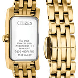 Citizen Gold Tone Stainless Steel Eco Drive Watch