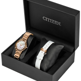 Citizen Rose Tone Stainless Steel Eco Drive Watch