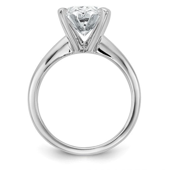 Oval Solitare Engagement Ring