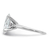 Oval Solitare Engagement Ring