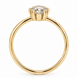 Oval Solitare Engagement Ring