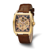 Charles Hubert Gold Tone Stainless Steel Automatic Watch