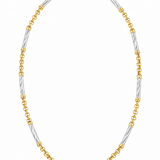 Estate 14k Two-Tone Twisted Bar Chain