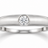 Estate Platinum Diamond Rings