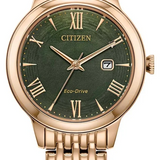 Citizen Gold Tone Stainless Steel Eco Drive Watch