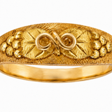 Estate 10k Yellow Gold Children's Ring