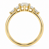 Marquise Cluster Engagement Ring