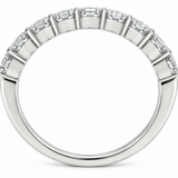 White Gold Bezel Set Diamond Band