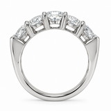 Straight Row Diamond Band