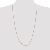 14k .85mm Spiga Chain