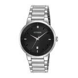Citizen Silver Tone Stainless Steel Quartz Watch