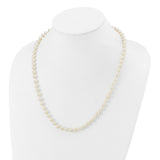 14k WG 6-7mm White Freshwater Cultured Pearl 20in Necklace